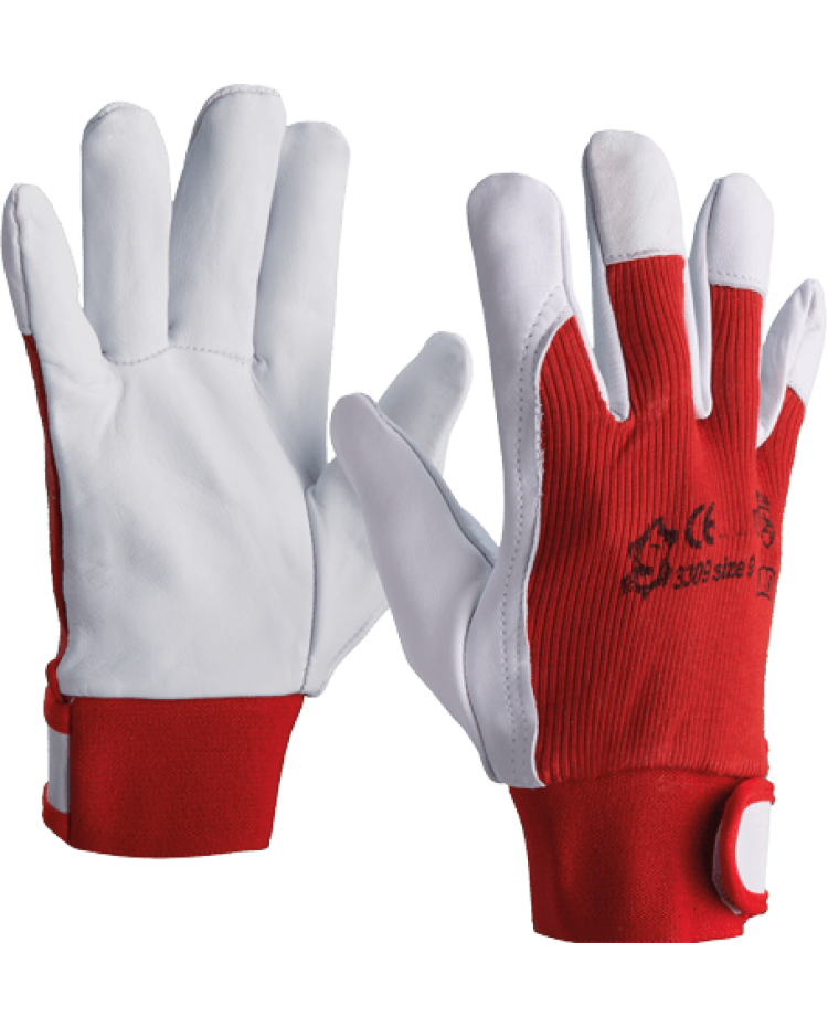 Рукавиці робочі шкіряні SACOBEL. Розмір 9,10,11